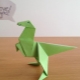 How to fold a dinosaur using origami technique?