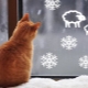 How to decorate windows with artificial snow?
