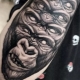 What are gorilla tattoos and where to place them?