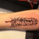 What are feather tattoos and where to get them?