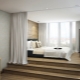 Podium bed in the interior