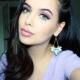 Makeup for green eyes and dark hair