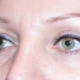Eyelash tattooing with shading