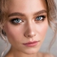 Nude makeup for blue eyes