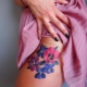 Overview of color tattoos for girls and their location