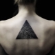 Overview of a pyramid tattoo