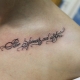 Description and sketches of tattoos Through hardships to the stars