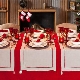 Description and selection of New Year's tablecloths