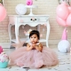 Organization of a photo zone for a year old girl