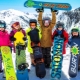 Features of children's plastic snowboards