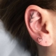 Features of a tattoo on the ear and ideas for its implementation