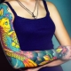 Features and varieties of color tattoos