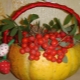 Crafts Autumn basket