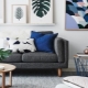 Scandinavian style posters in the interior
