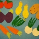 Variety of applications on the theme Vegetables