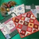 Variety of New Year's potholders