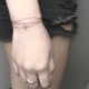 Variety of tattoos in the form of bracelets