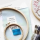 Varieties of embroidery kits