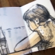 Pencil drawings for sketchbook