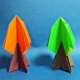 Folding the tree in origami style