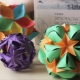 Making origami paper balls