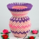 Creation of a vase using modular origami technique