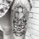 Buddha tattoo: meaning and sketches