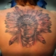 Indian tattoo: meaning and sketches of drawings