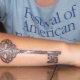 Key tattoo: meaning and ideas of sketches