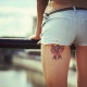 Thigh tattoos for girls
