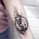Tattoo on the forearm for girls