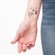 Wrist tattoo