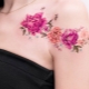 Peony tattoo for girls