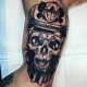 Pirate tattoo: meaning and sketches