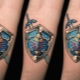 Shield tattoo