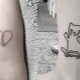 Handpoke tattoo