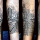 Road tattoo