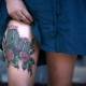 Cactus tattoo