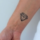 Crystal tattoo