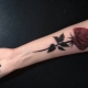 Rose tattoo for girls