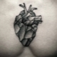 Heart tattoos and their placement