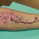 Tattoo in the form of symbols