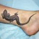 Lizard tattoo