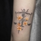 Libra zodiac sign tattoo