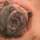 Bear grin tattoo