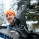 Installing snowboard bindings
