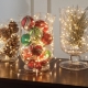Options for New Year's decor in a vase