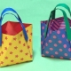 Origami bag folding options