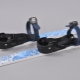 Types and installation of bindings for children's skis