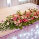 All about flower arrangements on the table